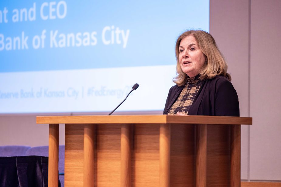 Esther George, President and Chief Executive Officer of the Federal Reserve Bank of Kansas City, provided an economic update.