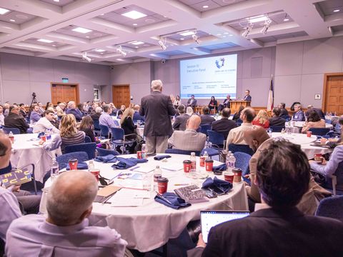 Nearly 1,000 online and in-person attendees from 24 countries engaged in conversation around shifting geopolitics, the transition to renewable energy and supply constraints at Energy and The Economy: The New Energy Landscape, a conference hosted by the Federal Reserve Banks of Dallas and Kansas City.