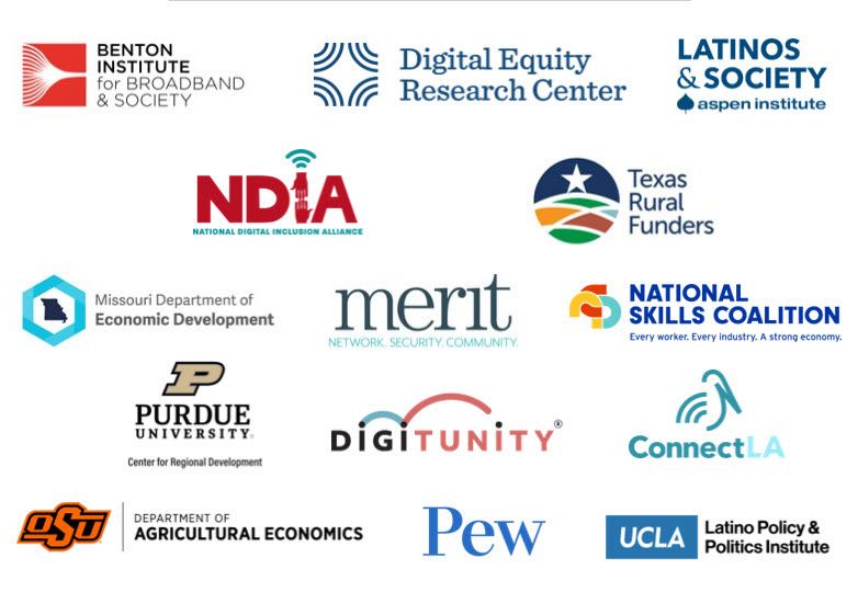 Logos of 14 organizations.