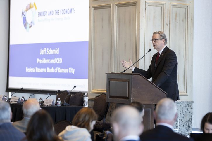 Kansas City Fed President Jeff Schmid delivered opening remarks at the event.