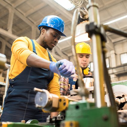 Manufacturing employees - card image